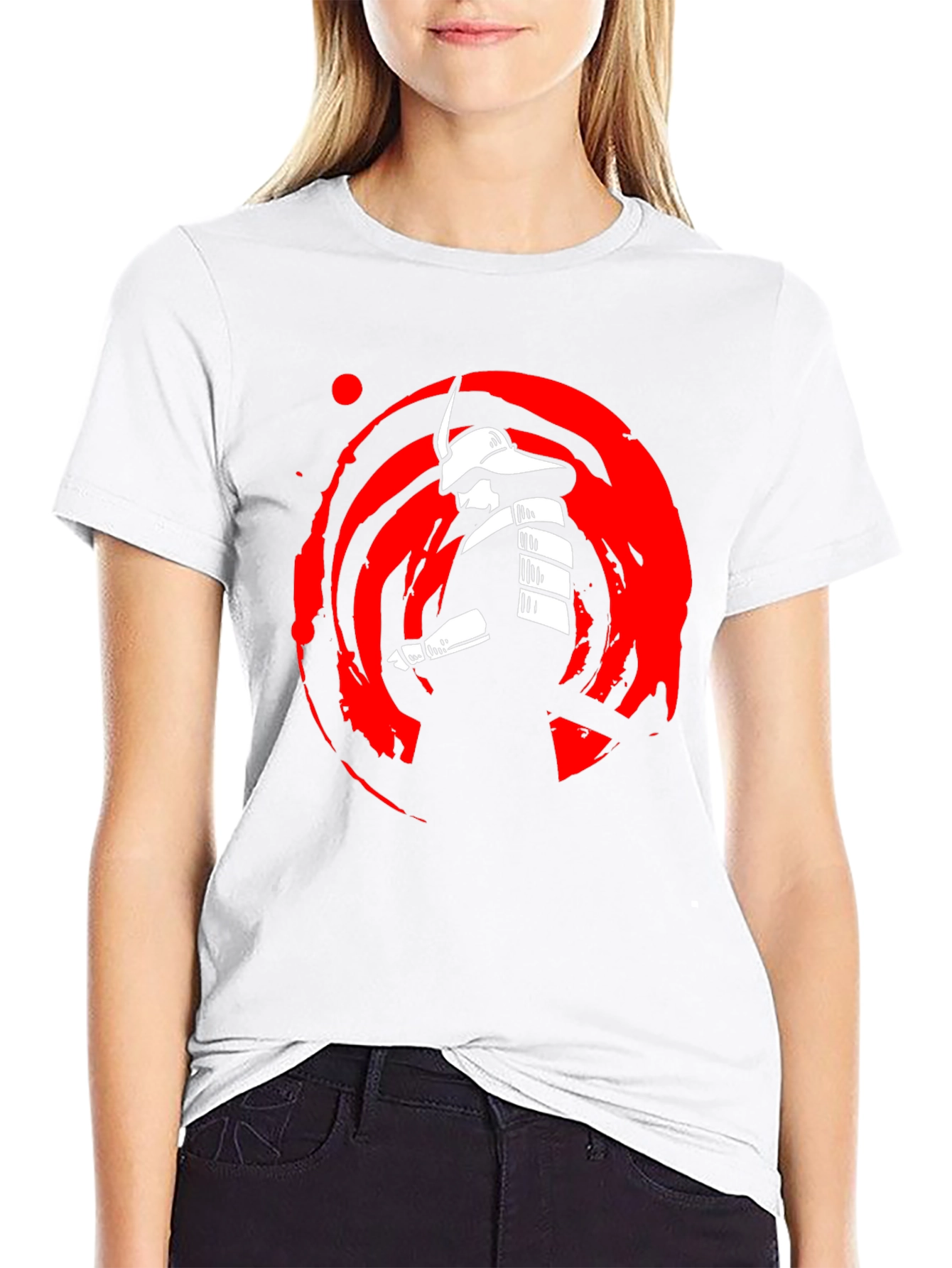 Samurai Graphic Black T-Shirt