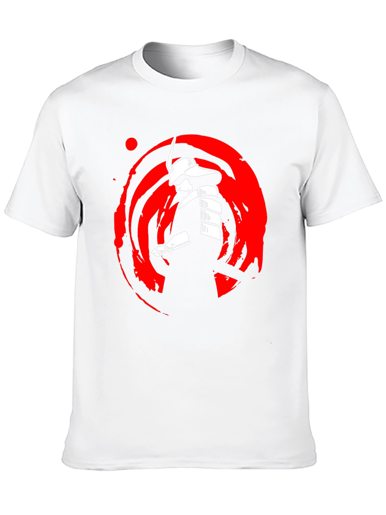 Samurai Graphic Black T-Shirt