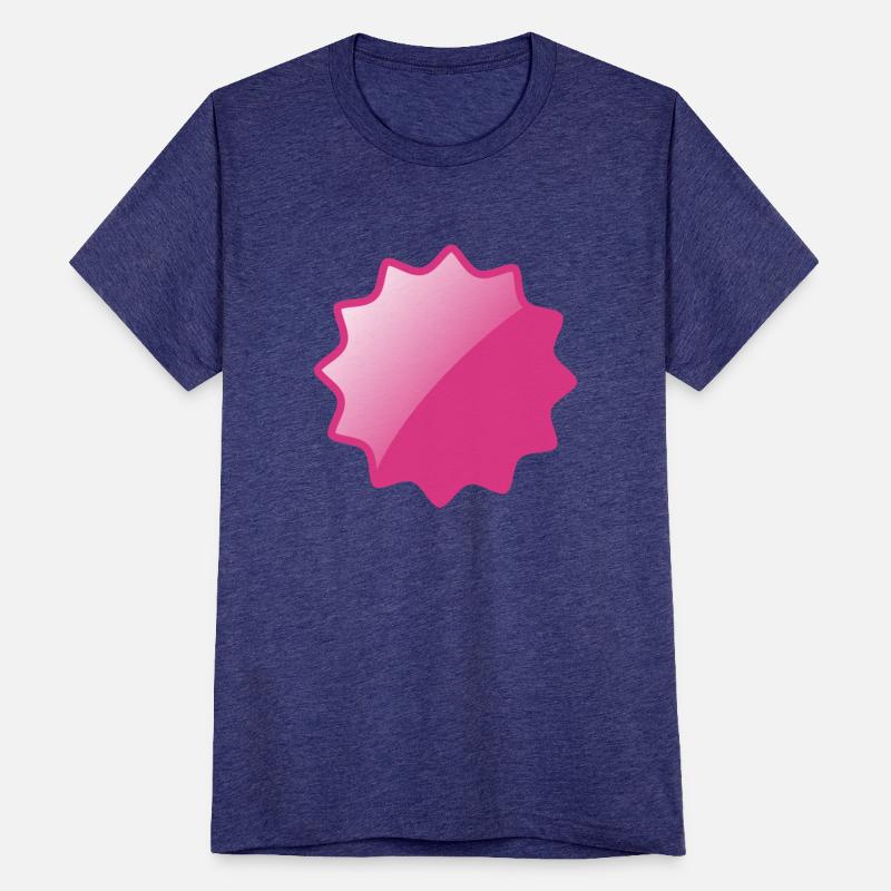 Sticker pink glossy Emblem