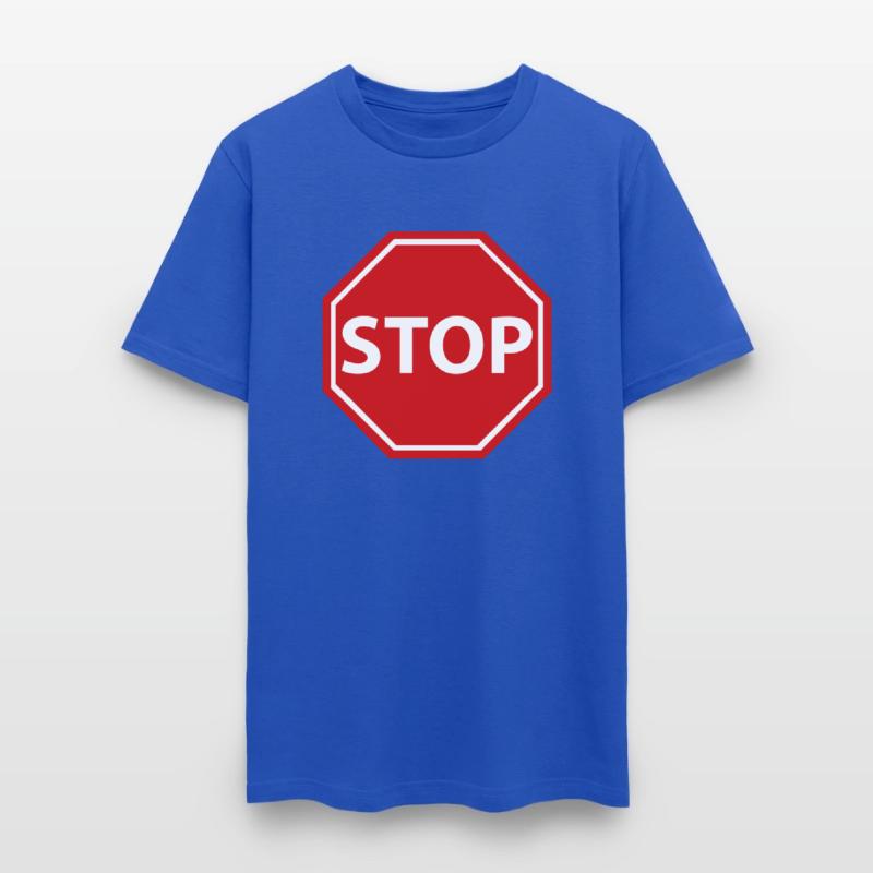 Stop sign with background