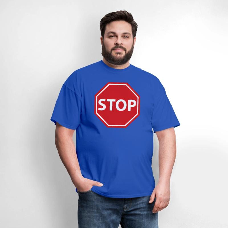 Stop sign with background