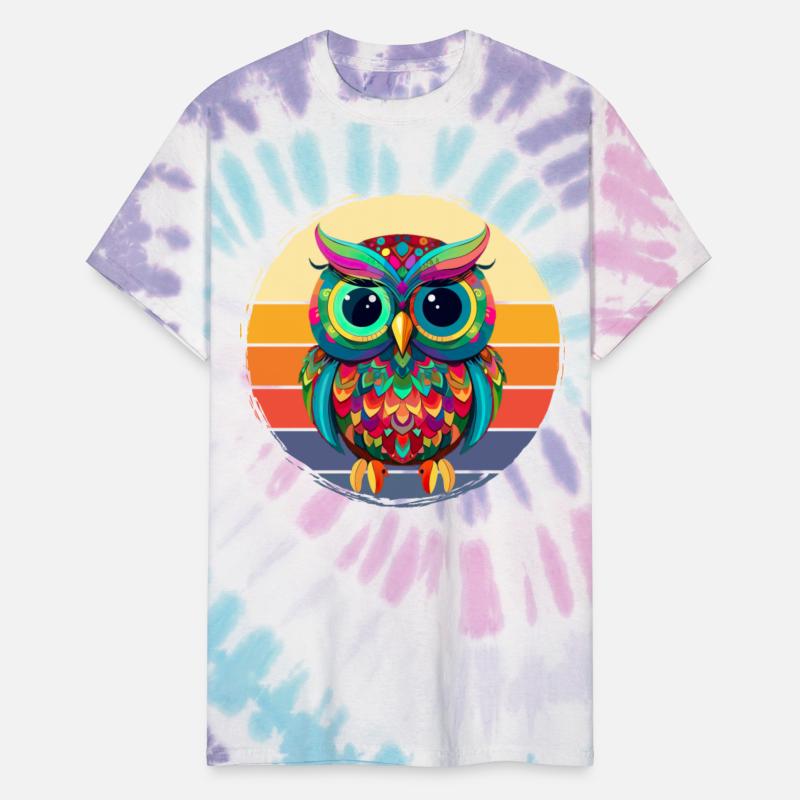 Street art owl for a Street art fans artists
