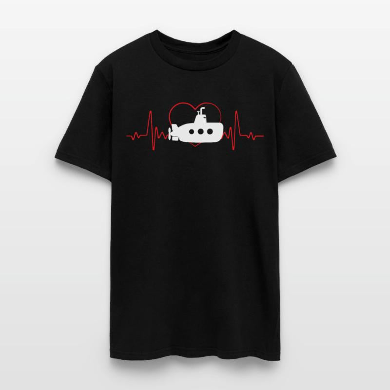 Submarine Lover Submarine Ekg Heartbeat