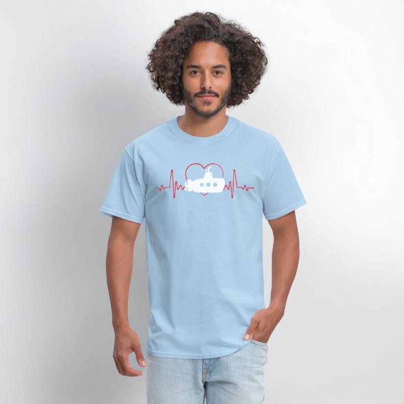 Submarine Lover Submarine Ekg Heartbeat