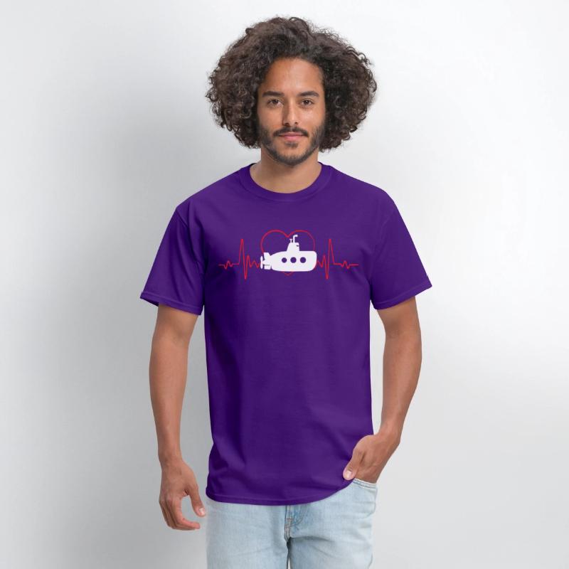 Submarine Lover Submarine Ekg Heartbeat
