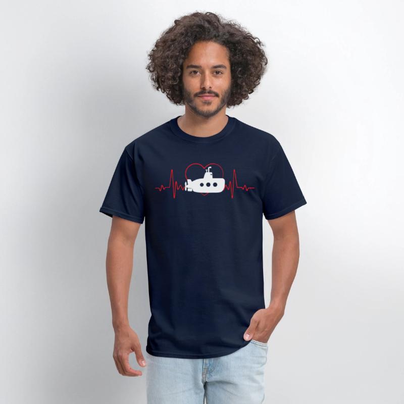 Submarine Lover Submarine Ekg Heartbeat