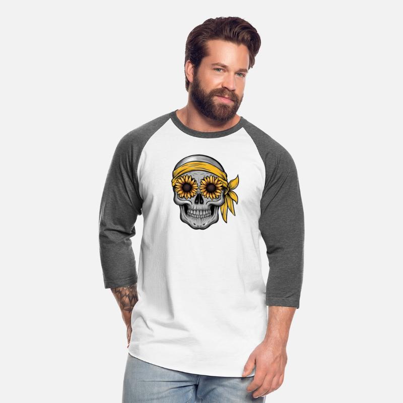 Sunflower Skull Chic