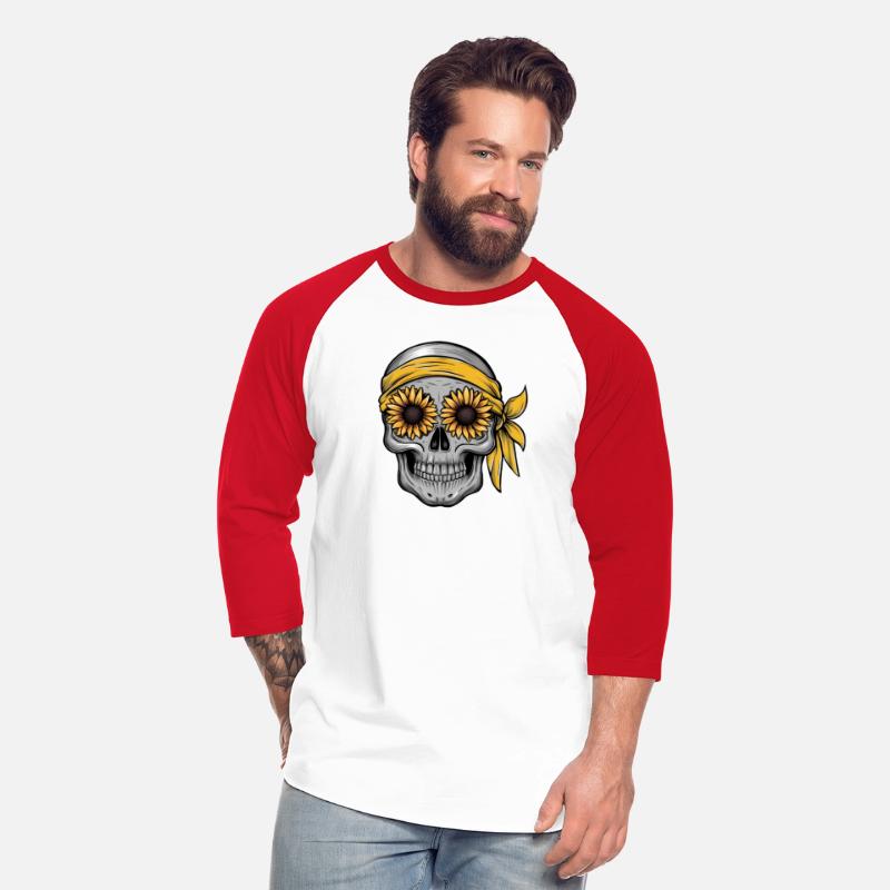 Sunflower Skull Chic