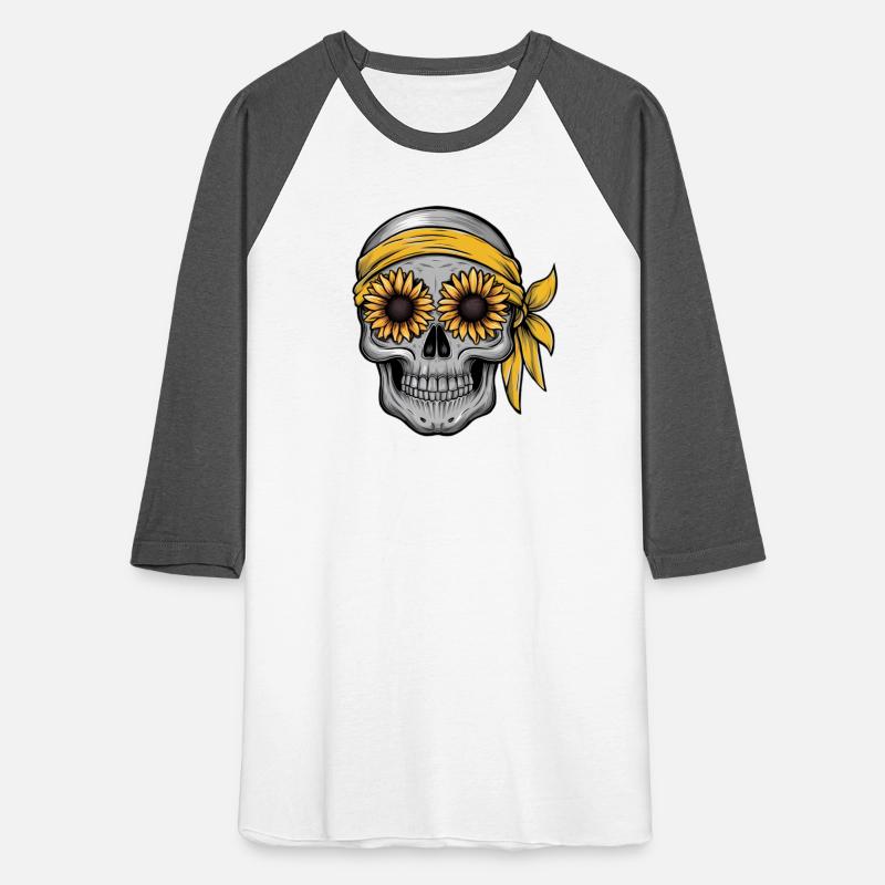 Sunflower Skull Chic