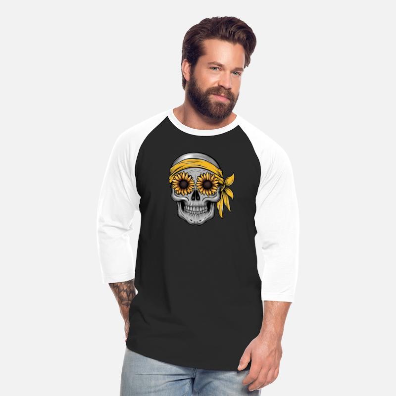 Sunflower Skull Chic