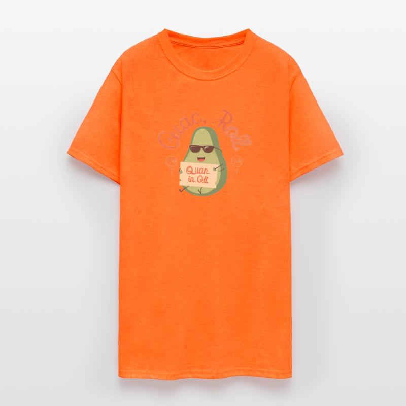 Sunny Avocado with Cool Sunglasses