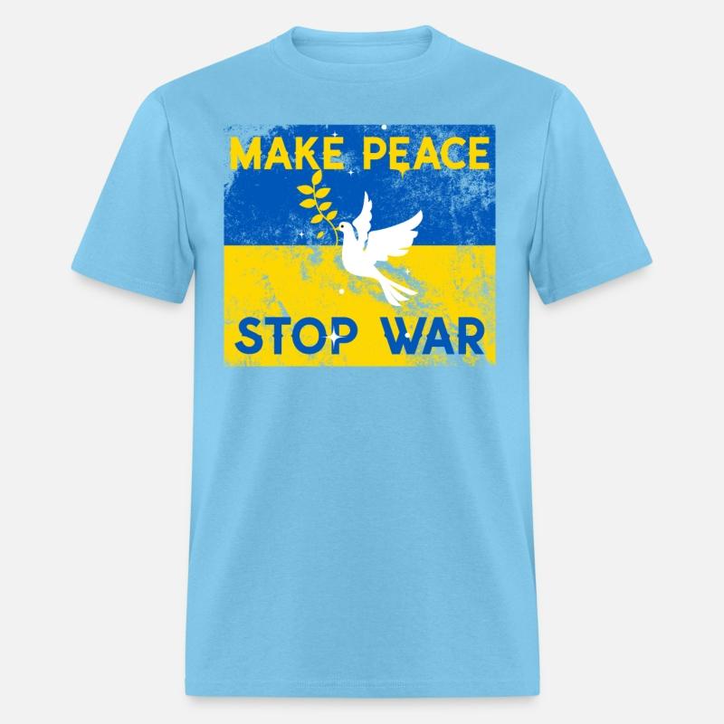 Support Ukraine in time of need stop war make peac