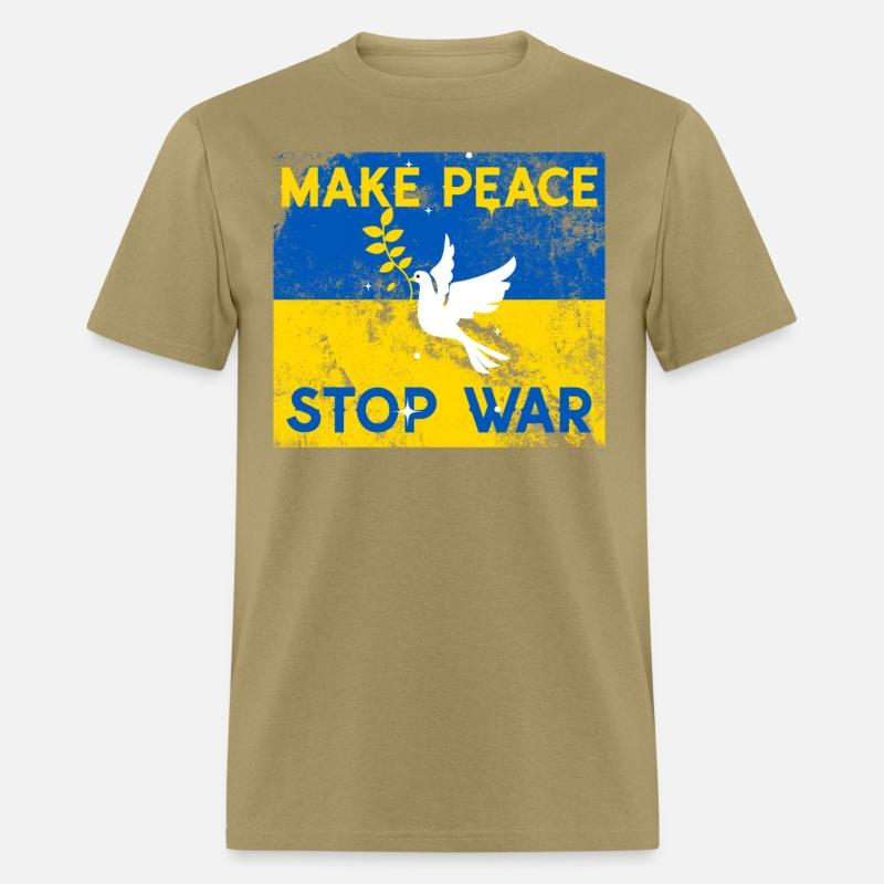 Support Ukraine in time of need stop war make peac