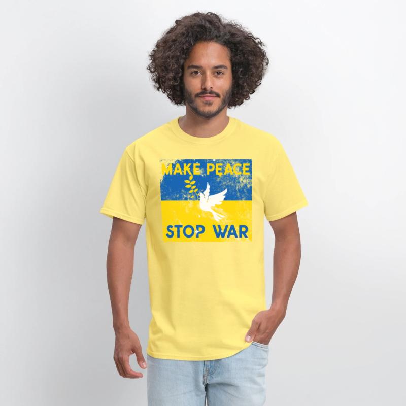 Support Ukraine in time of need stop war make peac