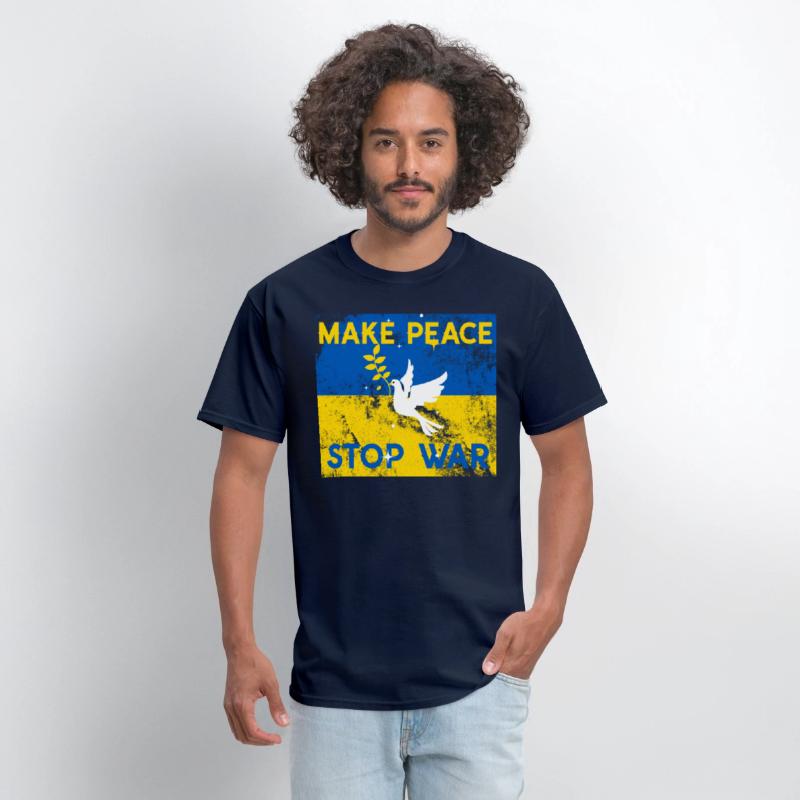 Support Ukraine in time of need stop war make peac
