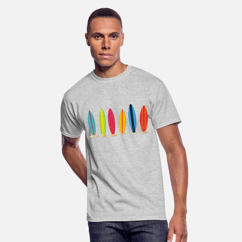 Surfing Surfboards Vintage Retro Style T-shirt