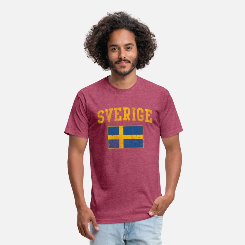 Sverige Sweden Flag Fade