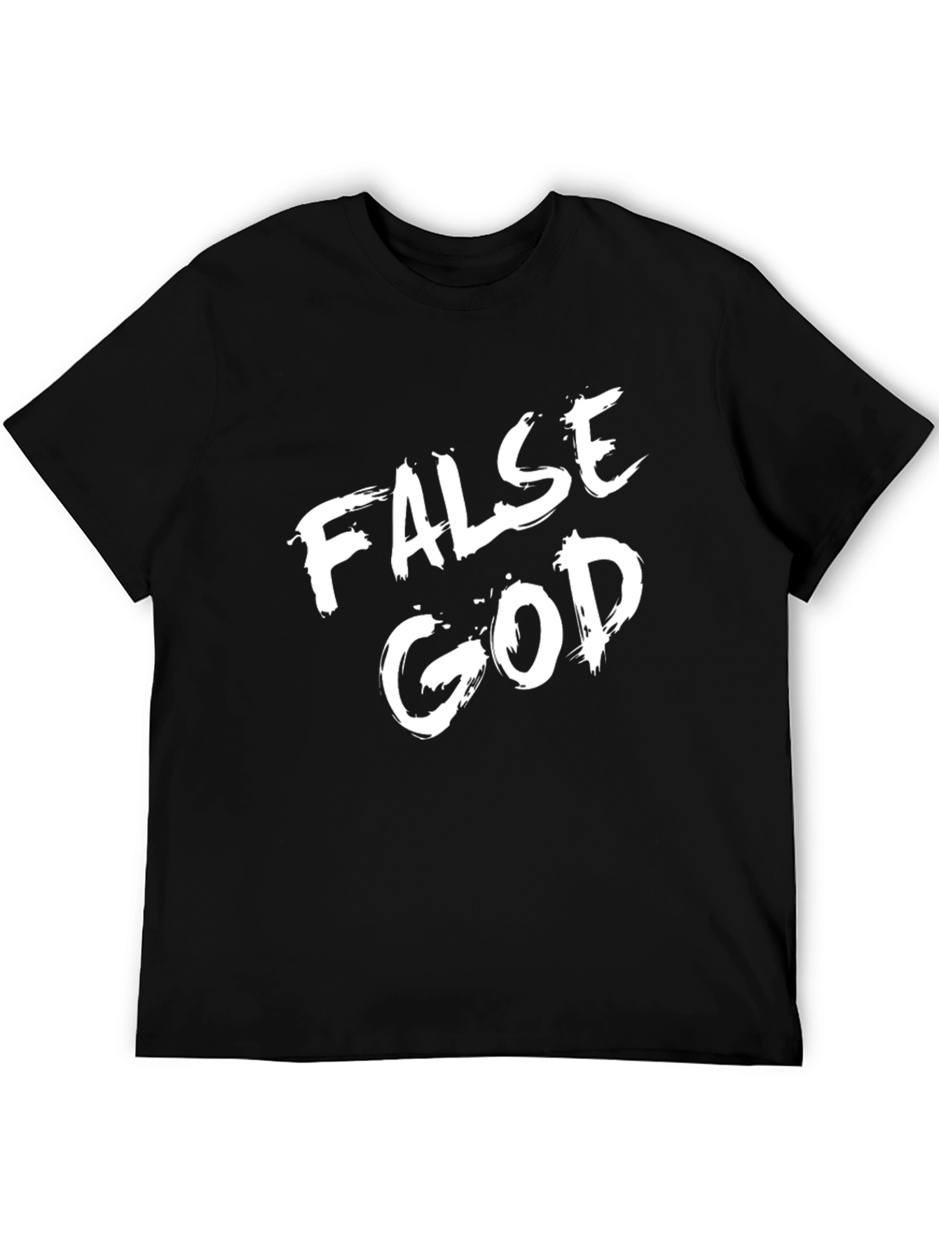 False God Black T-Shirt Graphic Tee