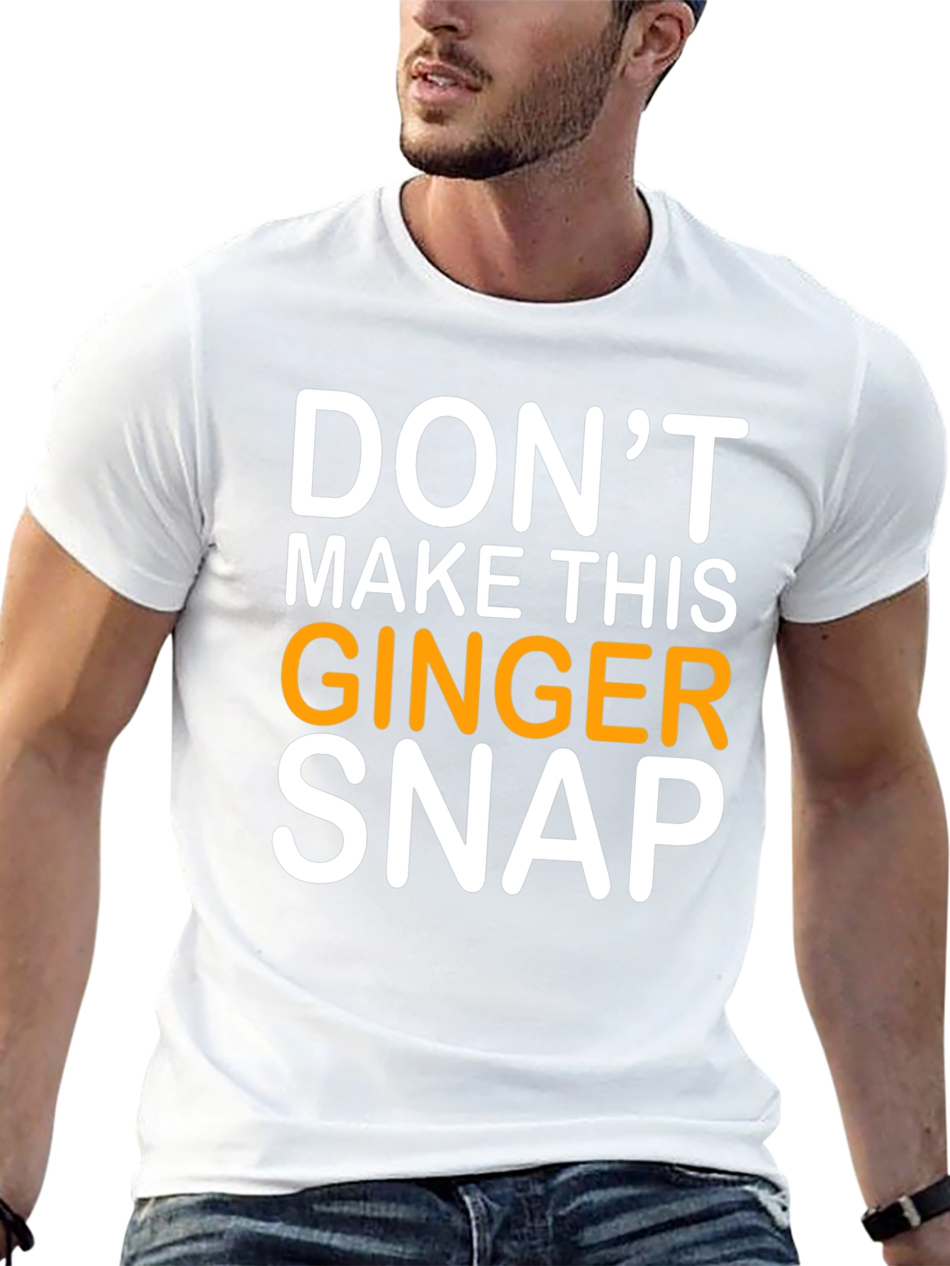 Dont Make This Ginger Snap T-Shirt - Black