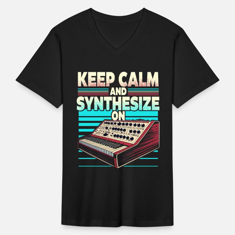 Synthesizer Keep Calm And Synthesize On