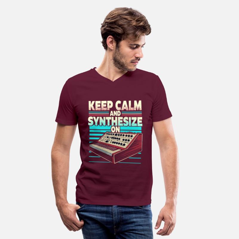 Synthesizer Keep Calm And Synthesize On