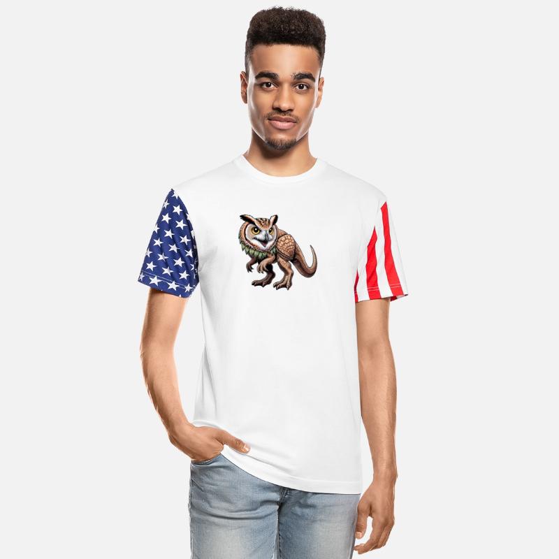 T-Rex and Owl Mythical Creature Blend