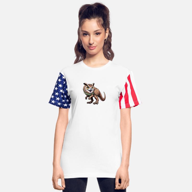 T-Rex and Owl Mythical Creature Blend