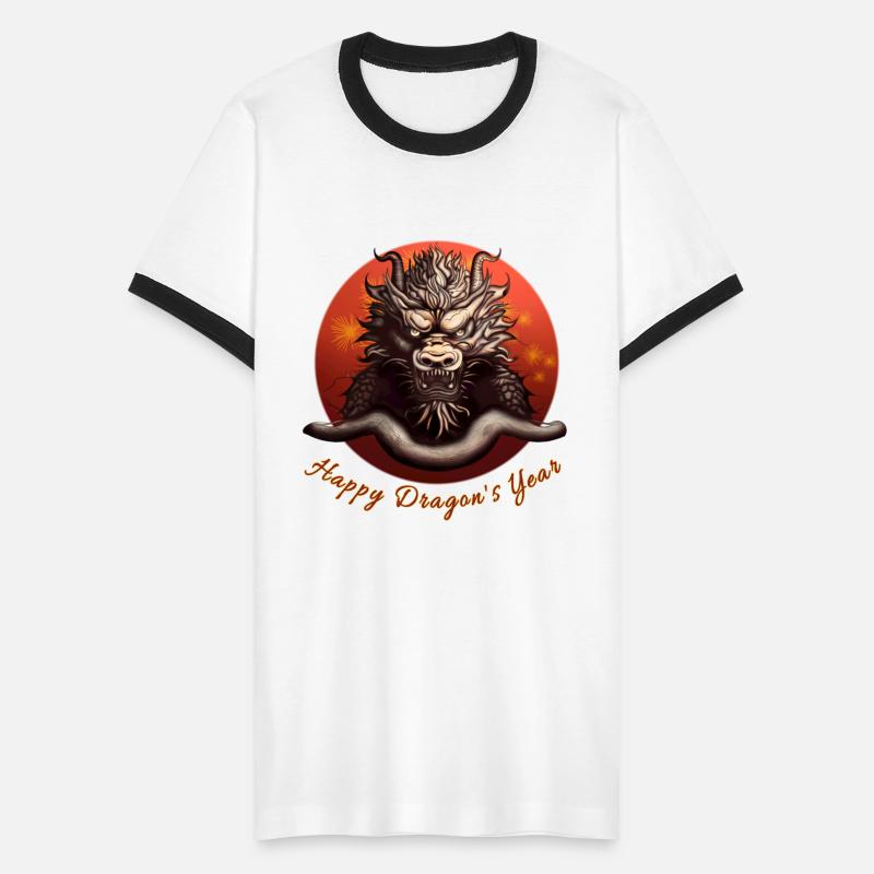 T Shirt Dragon Year - Lets celebrate this new year