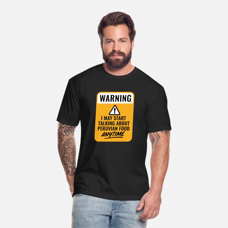 T-shirt peru - Warning