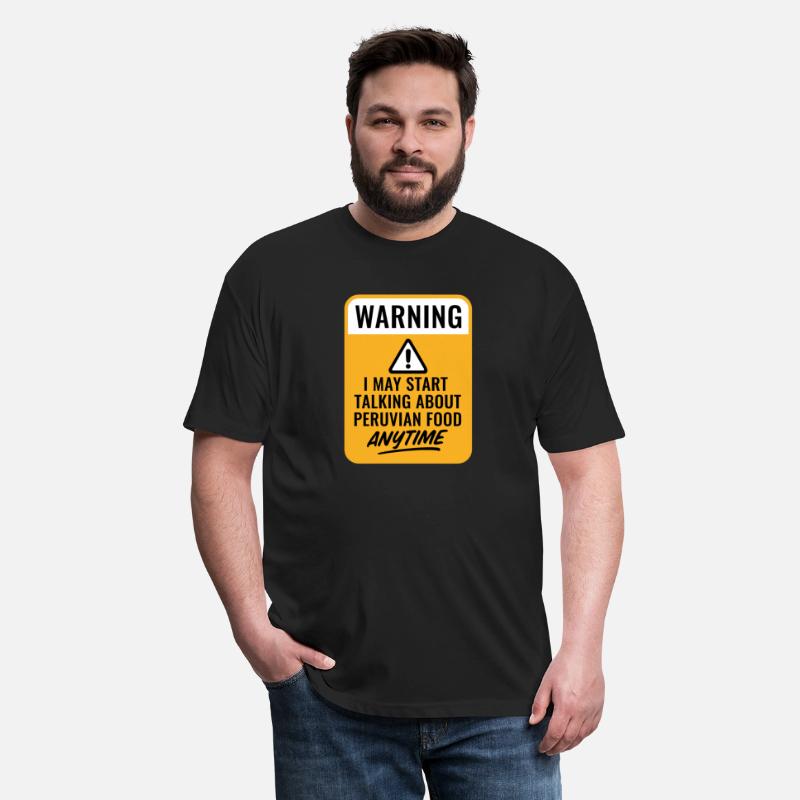 T-shirt peru - Warning