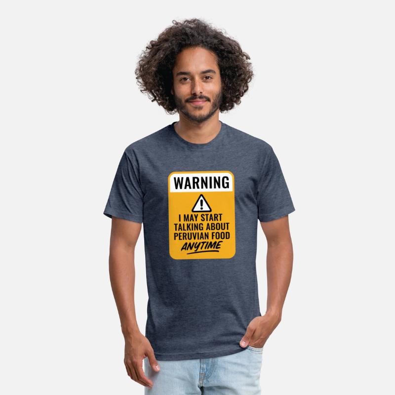 T-shirt peru - Warning