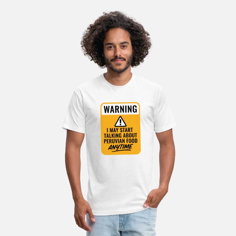 T-shirt peru - Warning