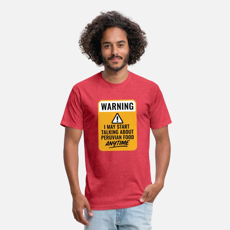 T-shirt peru - Warning
