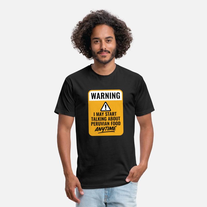 T-shirt peru - Warning