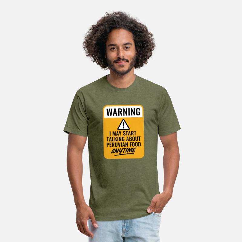 T-shirt peru - Warning