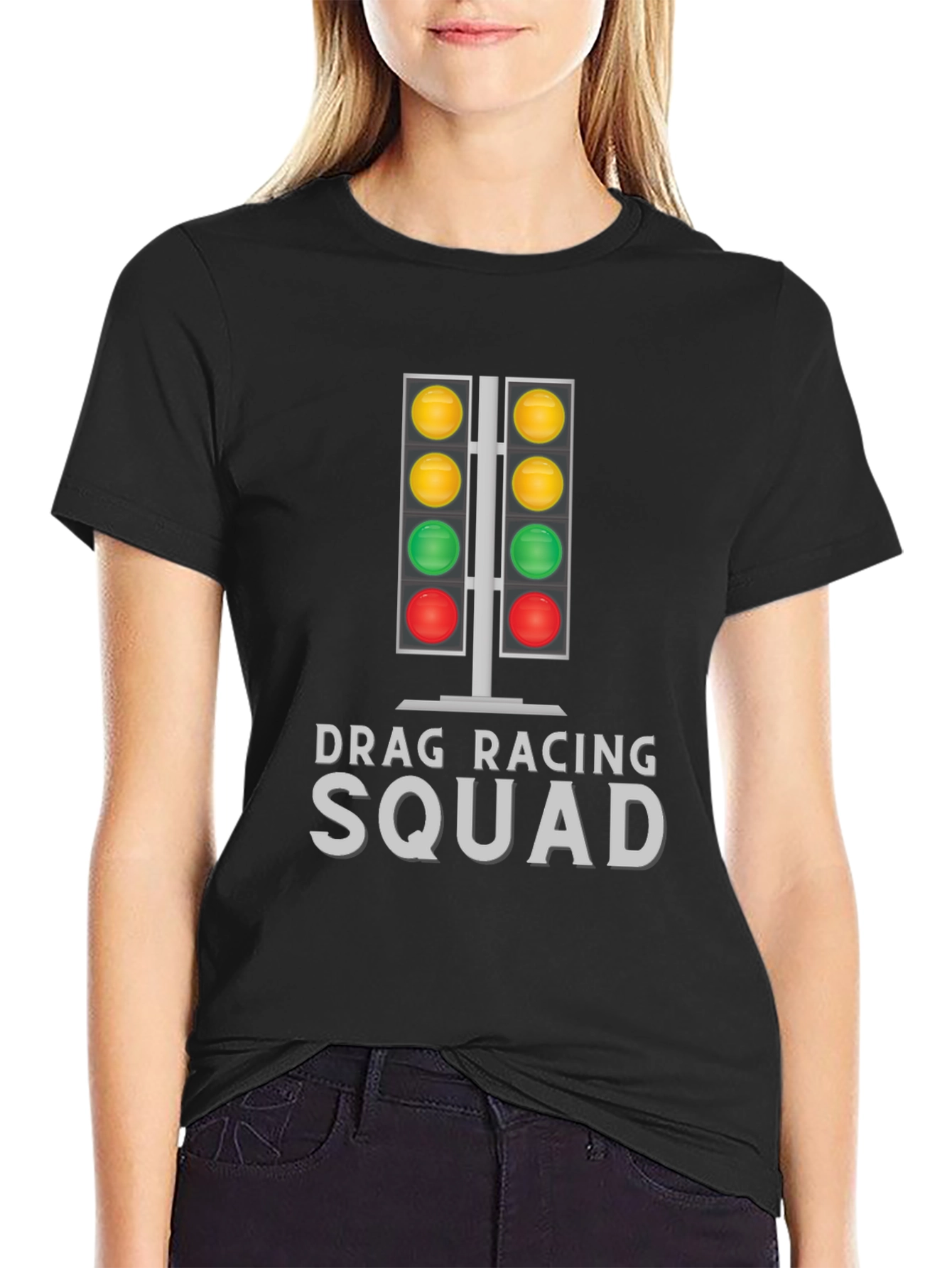 Drag Racing Squad Graphic T-Shirt