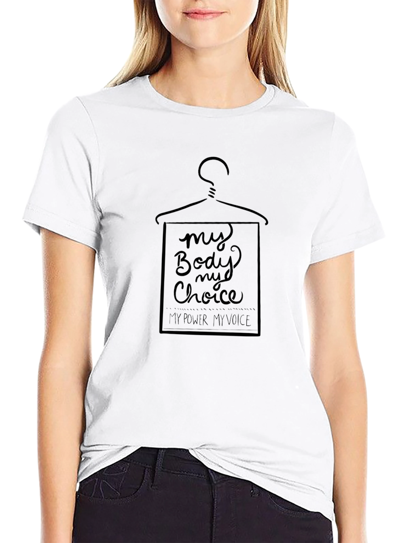 My Body My Choice Black T-Shirt