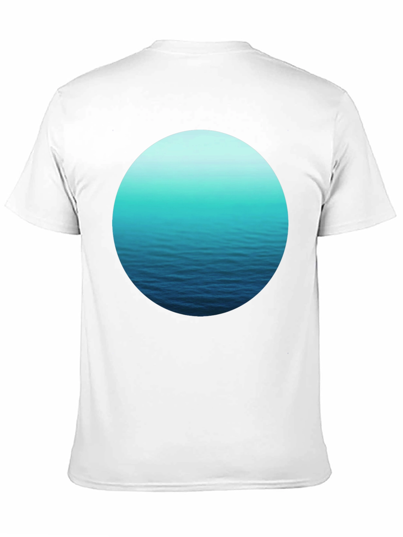 Ocean Ripple T-Shirt - Black Graphic Tee