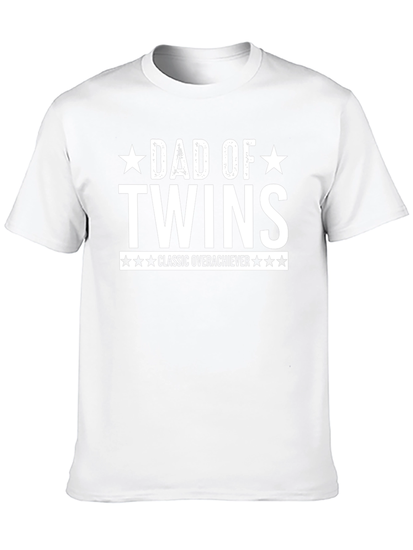 Dad of Twins Classic Overachiever T-Shirt