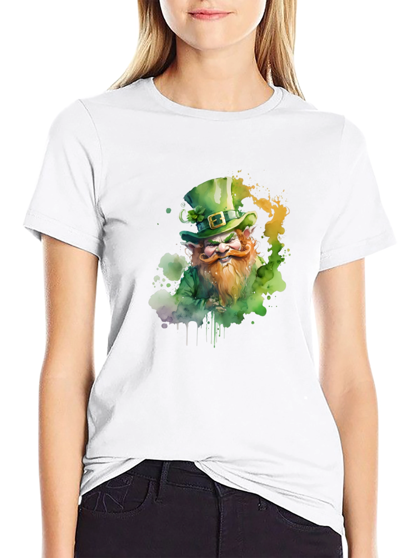 St. Patricks Day Leprechaun Graphic Tee
