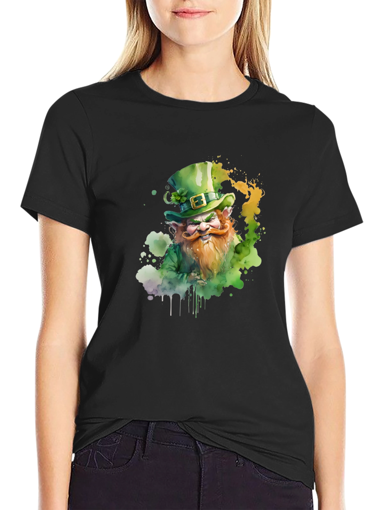 St. Patricks Day Leprechaun Graphic Tee