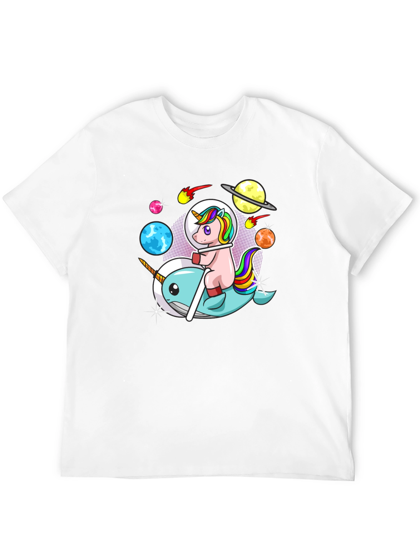 Unicorn Narwhal T-Shirt - Space Adventure