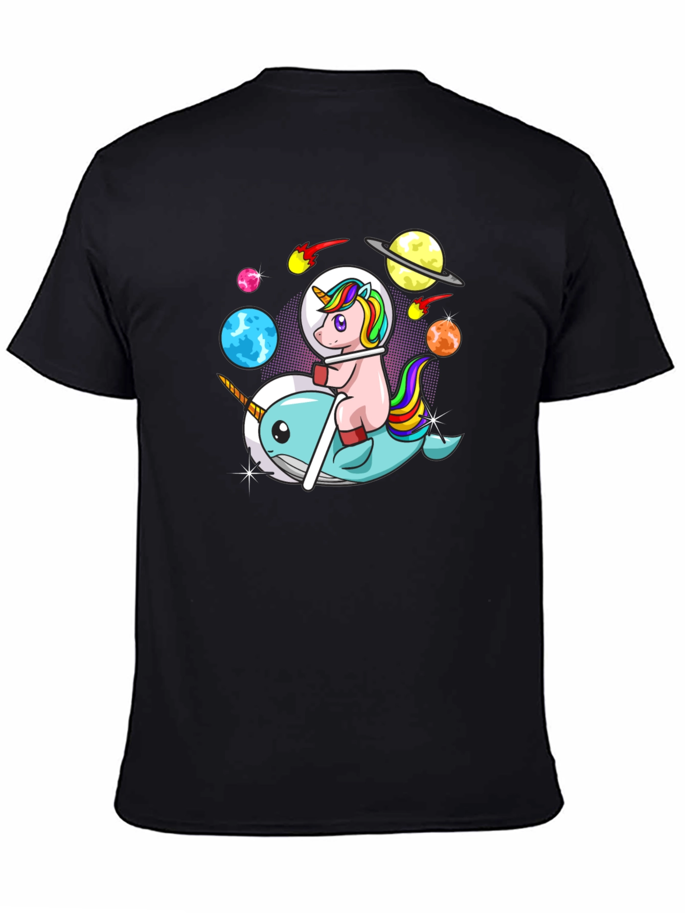 Unicorn Narwhal T-Shirt - Space Adventure