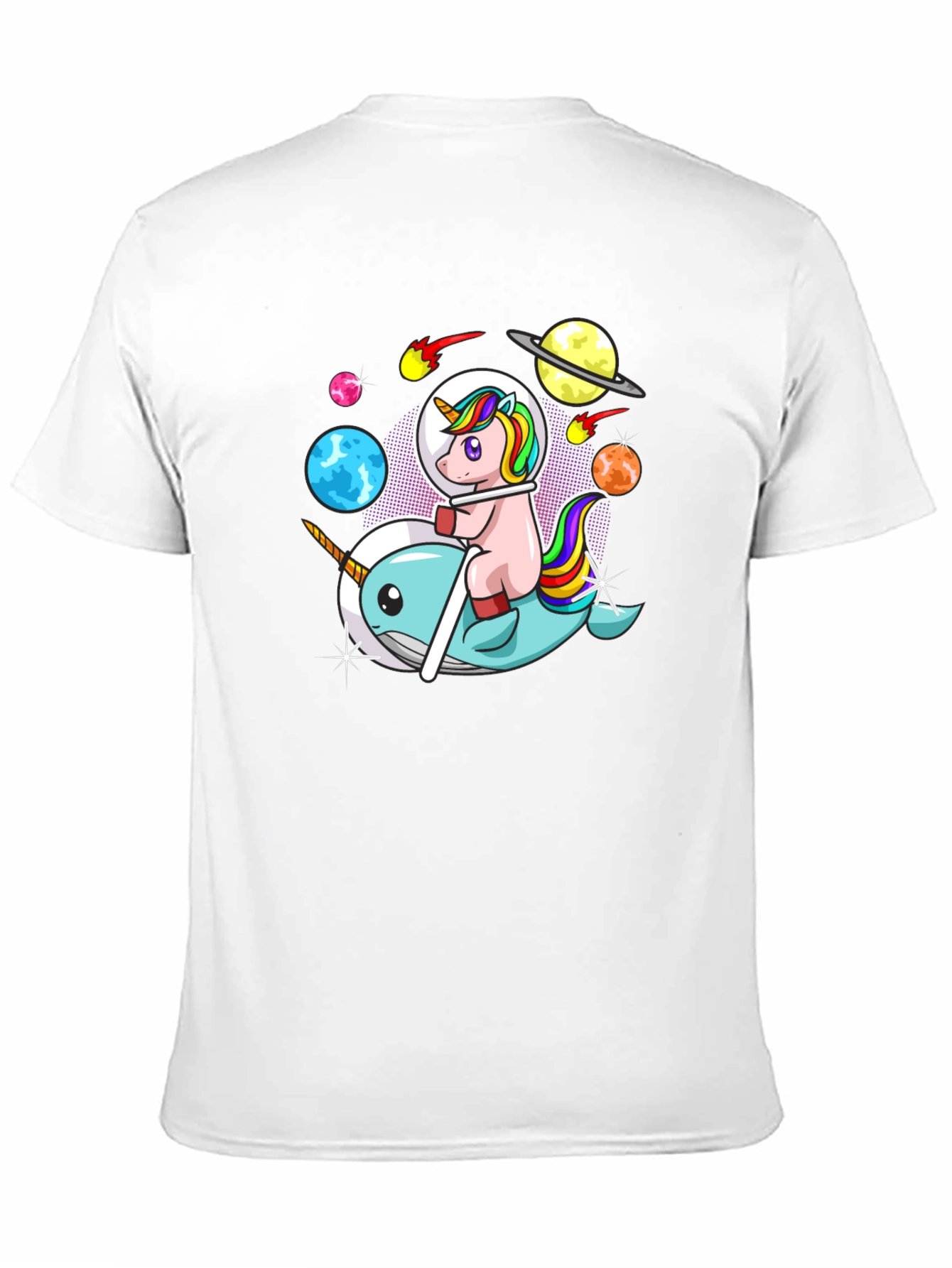 Unicorn Narwhal T-Shirt - Space Adventure