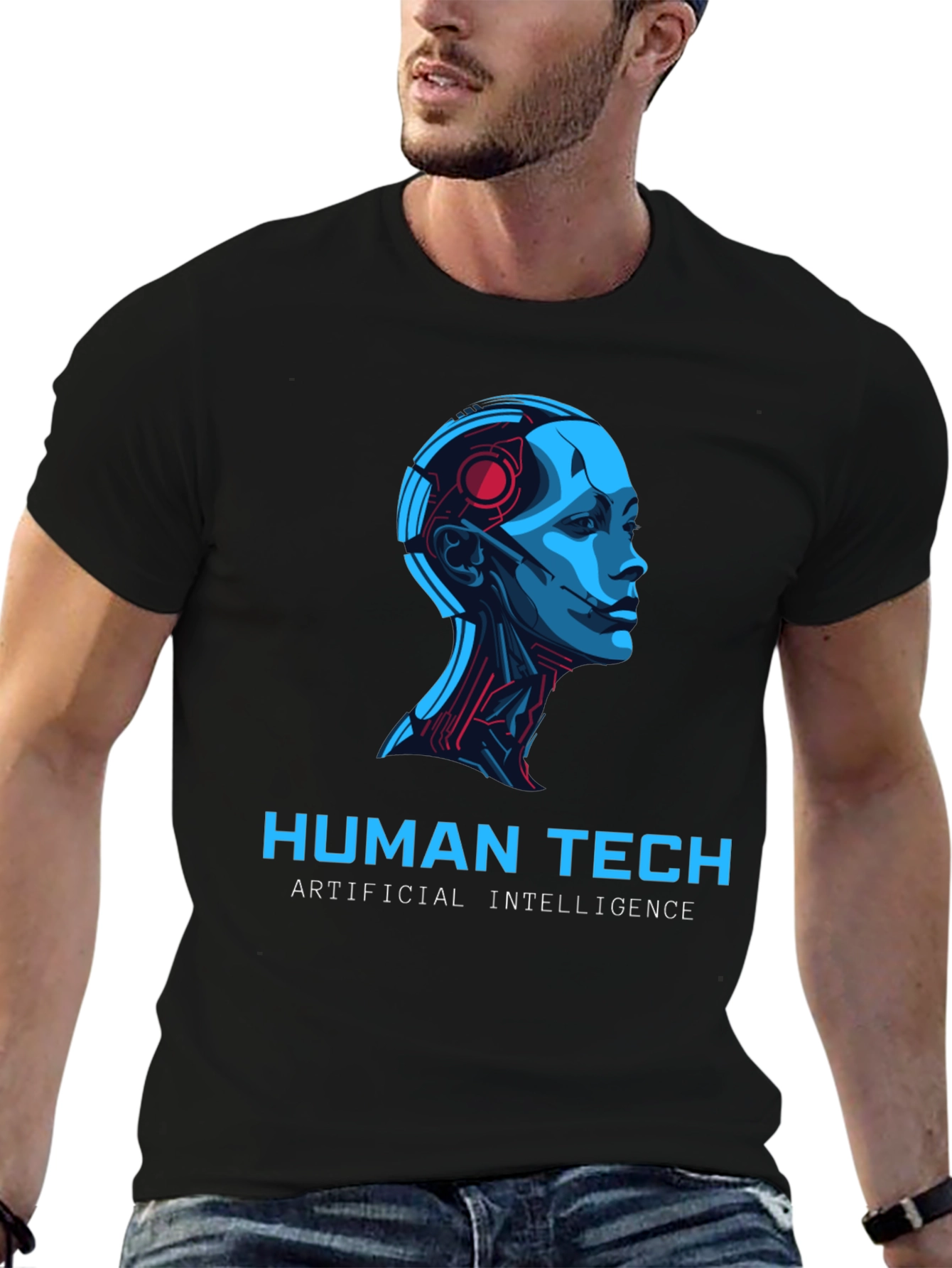 Human Tech Artificial Intelligence T-Shirt