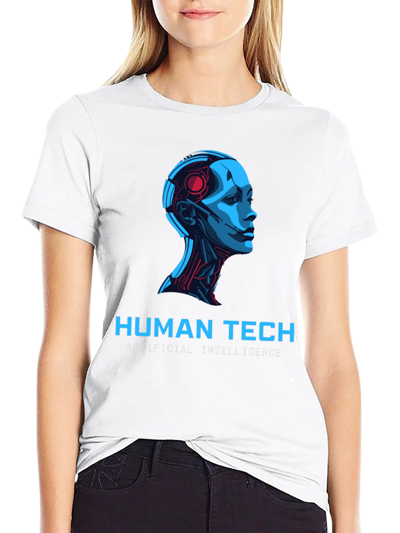 Human Tech Artificial Intelligence T-Shirt