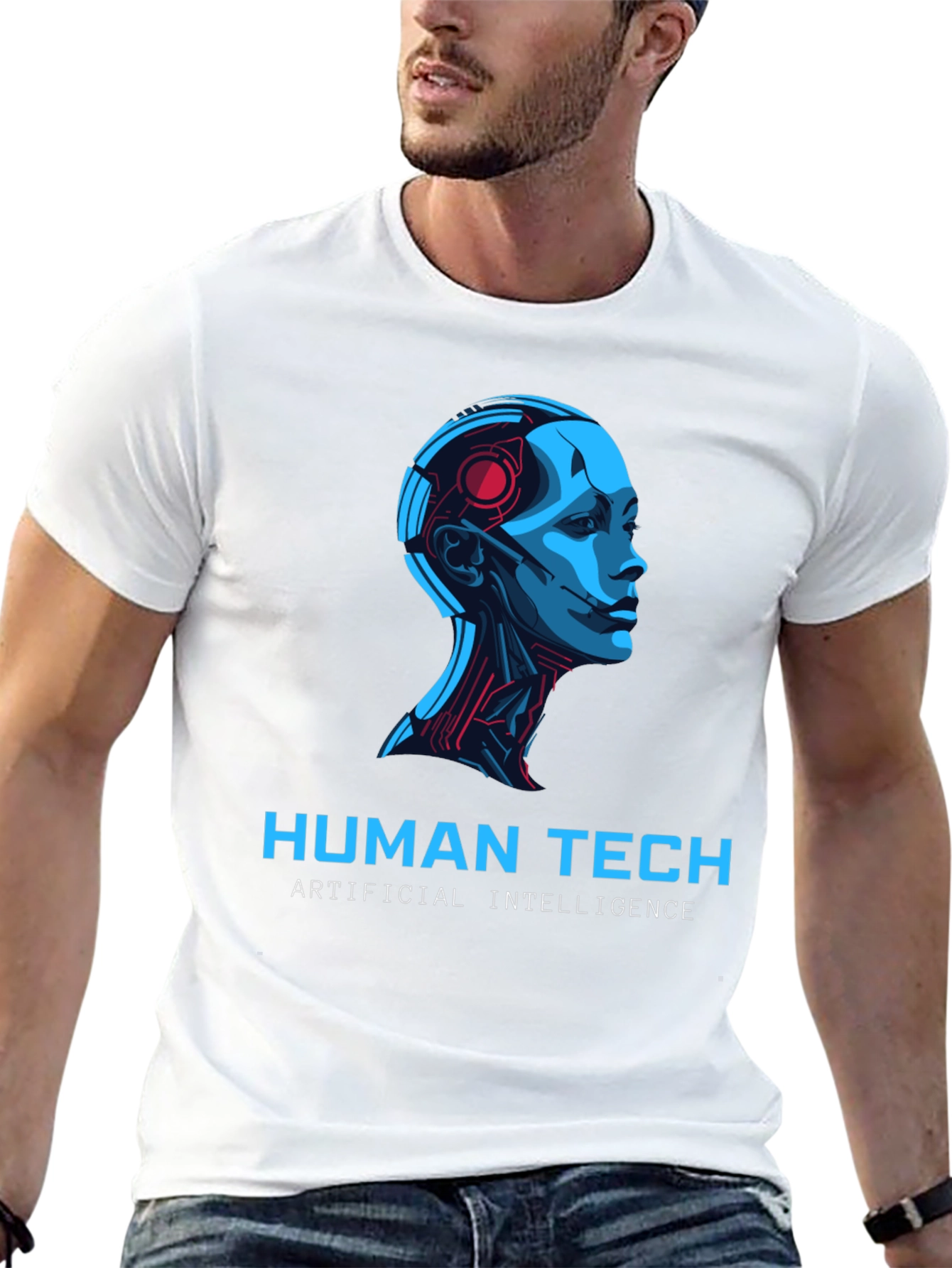 Human Tech Artificial Intelligence T-Shirt