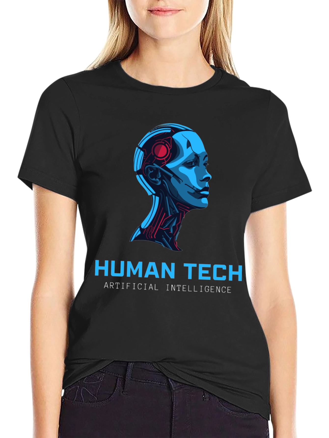 Human Tech Artificial Intelligence T-Shirt