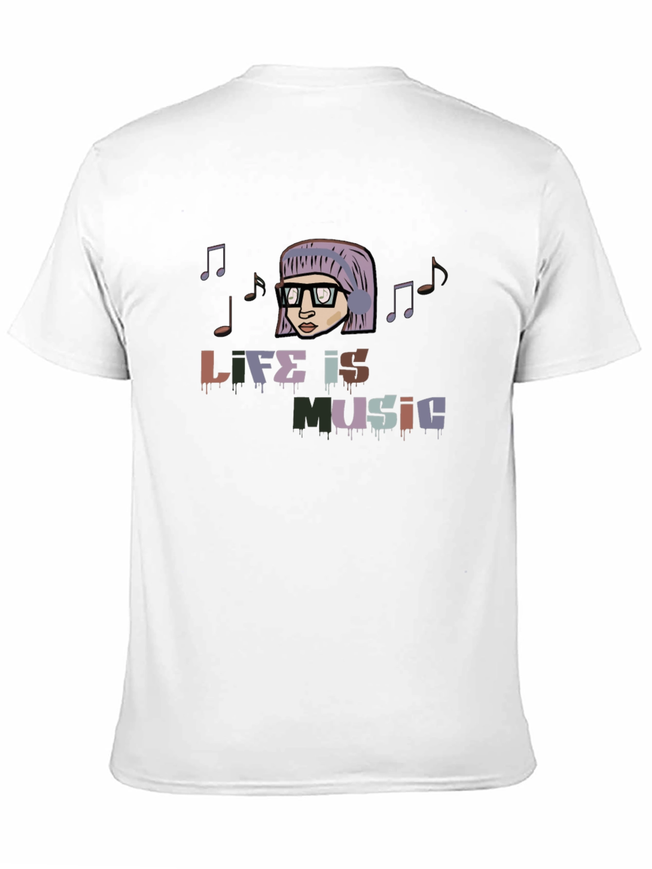 Life is Music Graphic T-Shirt
