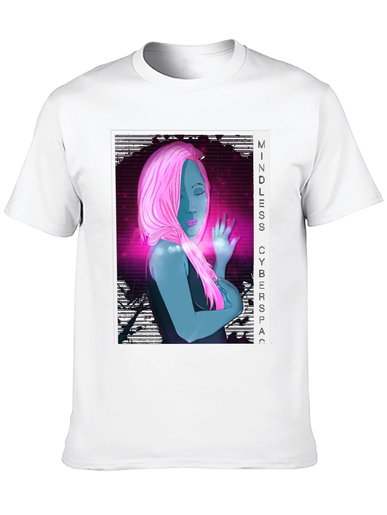 Mindless Cyberspace Graphic Tee - Black